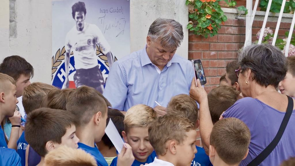 Prikazivanje filma o legendarnom nogometašu Ivanu Gudelju