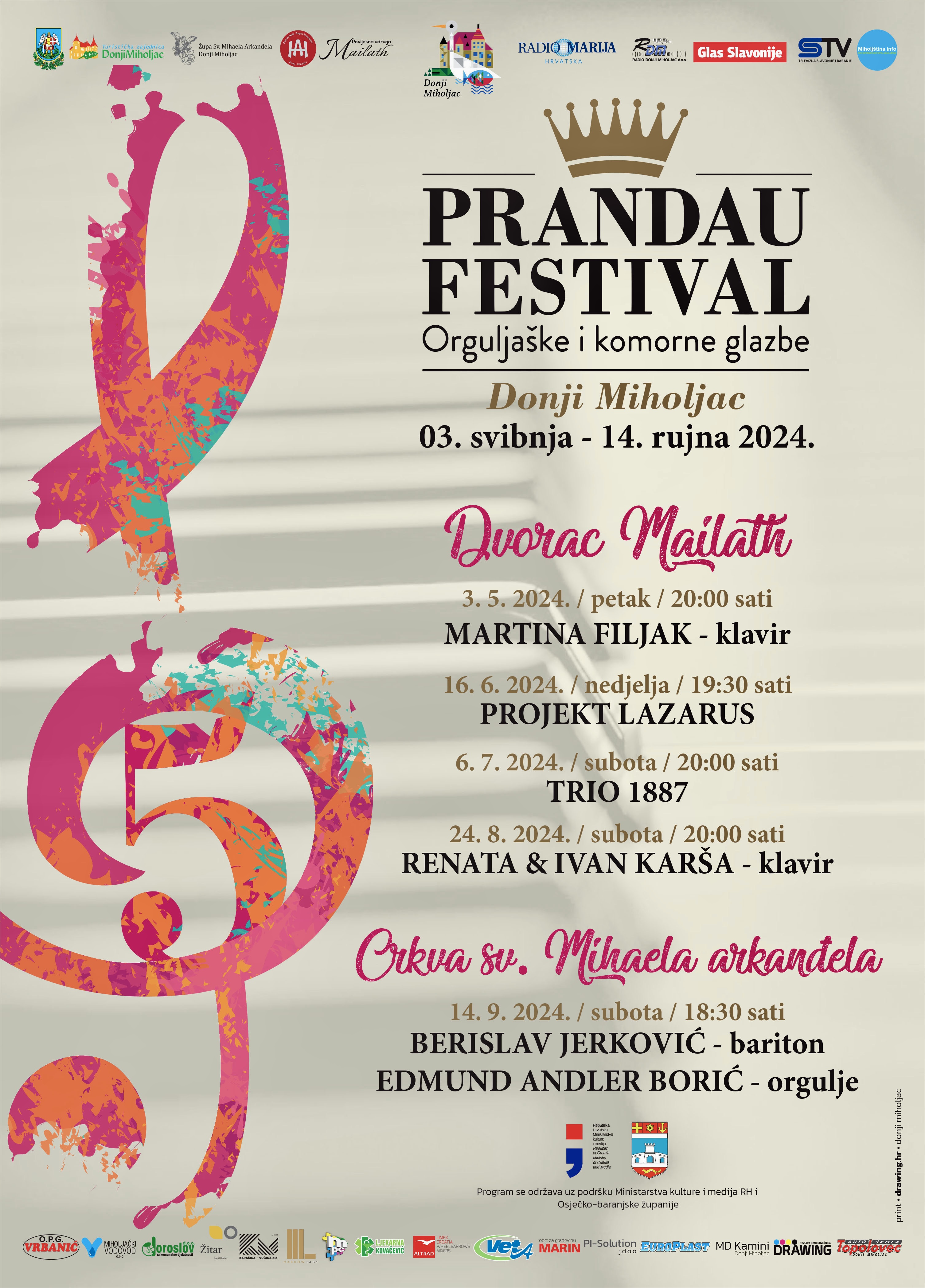5. Prandau festival orguljaške i komorne glazbe