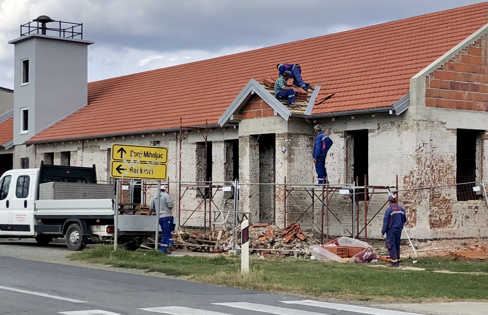 Završeno krovište obnovljenog doma u Črnkovcima