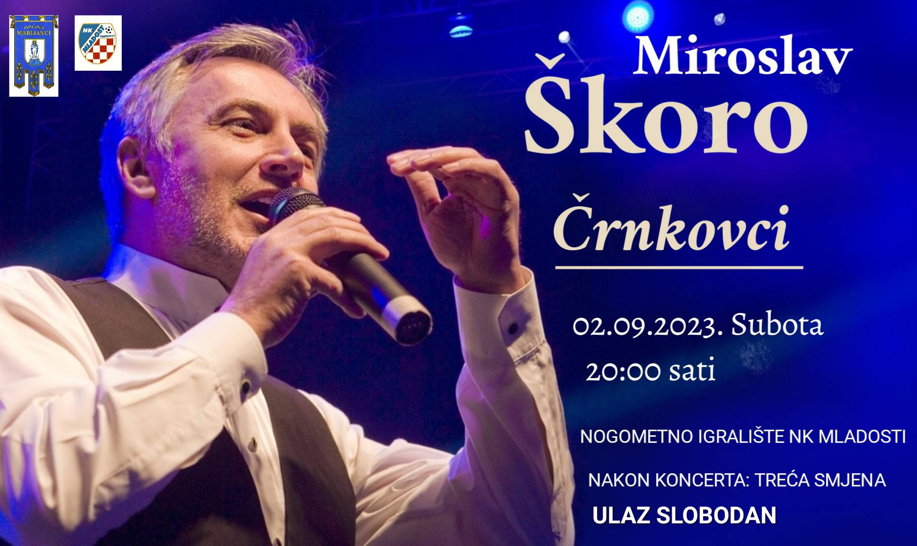 Miroslav Škoro u Črnkovcima