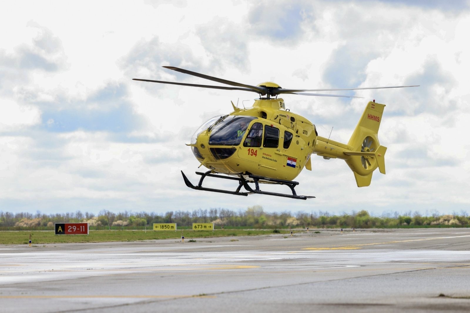 Hitna helikopterska služba u Osijeku