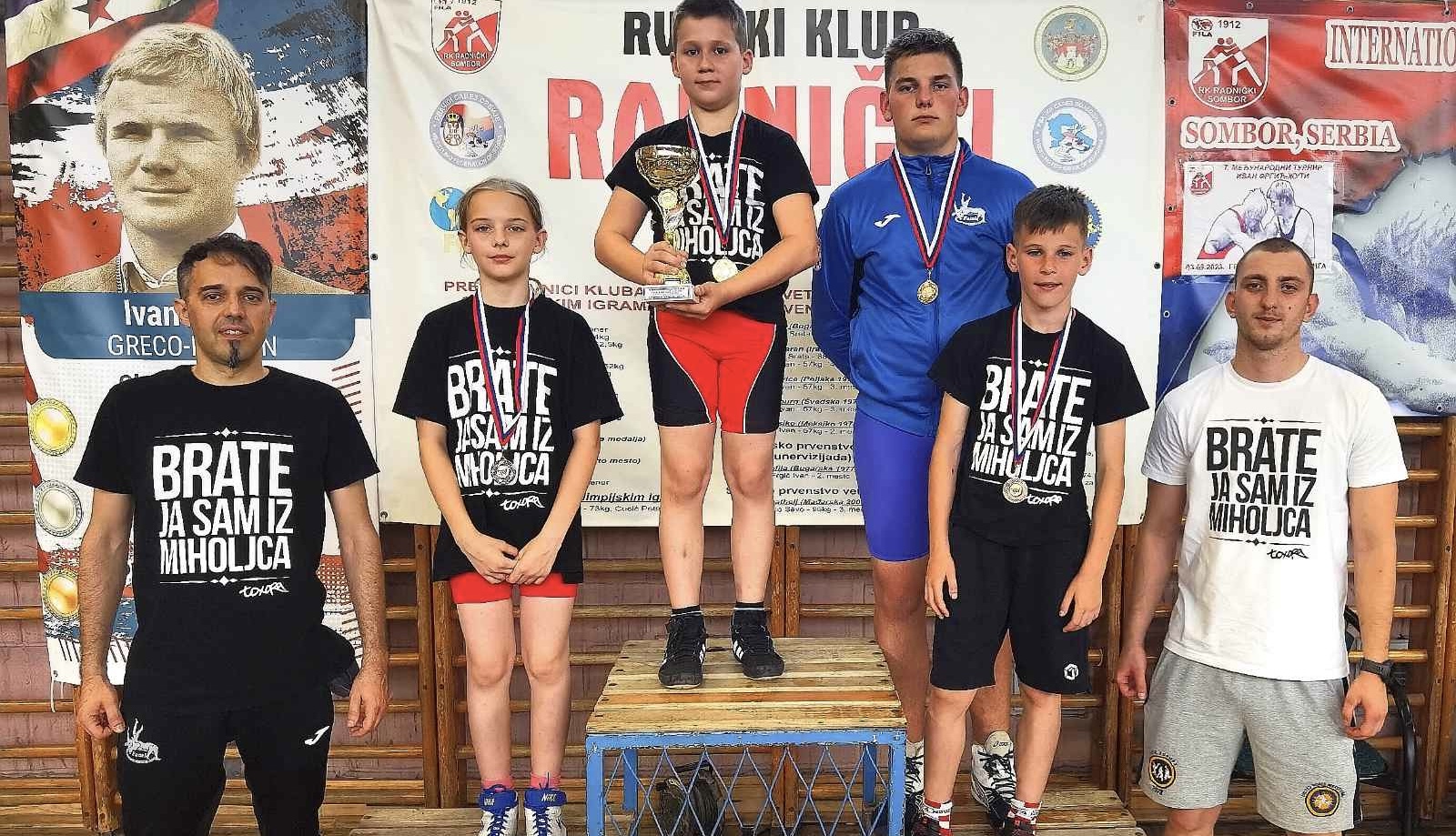 Zlatna medalja i pehar Andreju Crnčeviću na turniru u Somboru