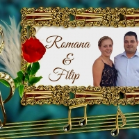 Danas od 13,00 sati “Čestitke i pozdravi” povodom svadbenog dana Romane i Filipa