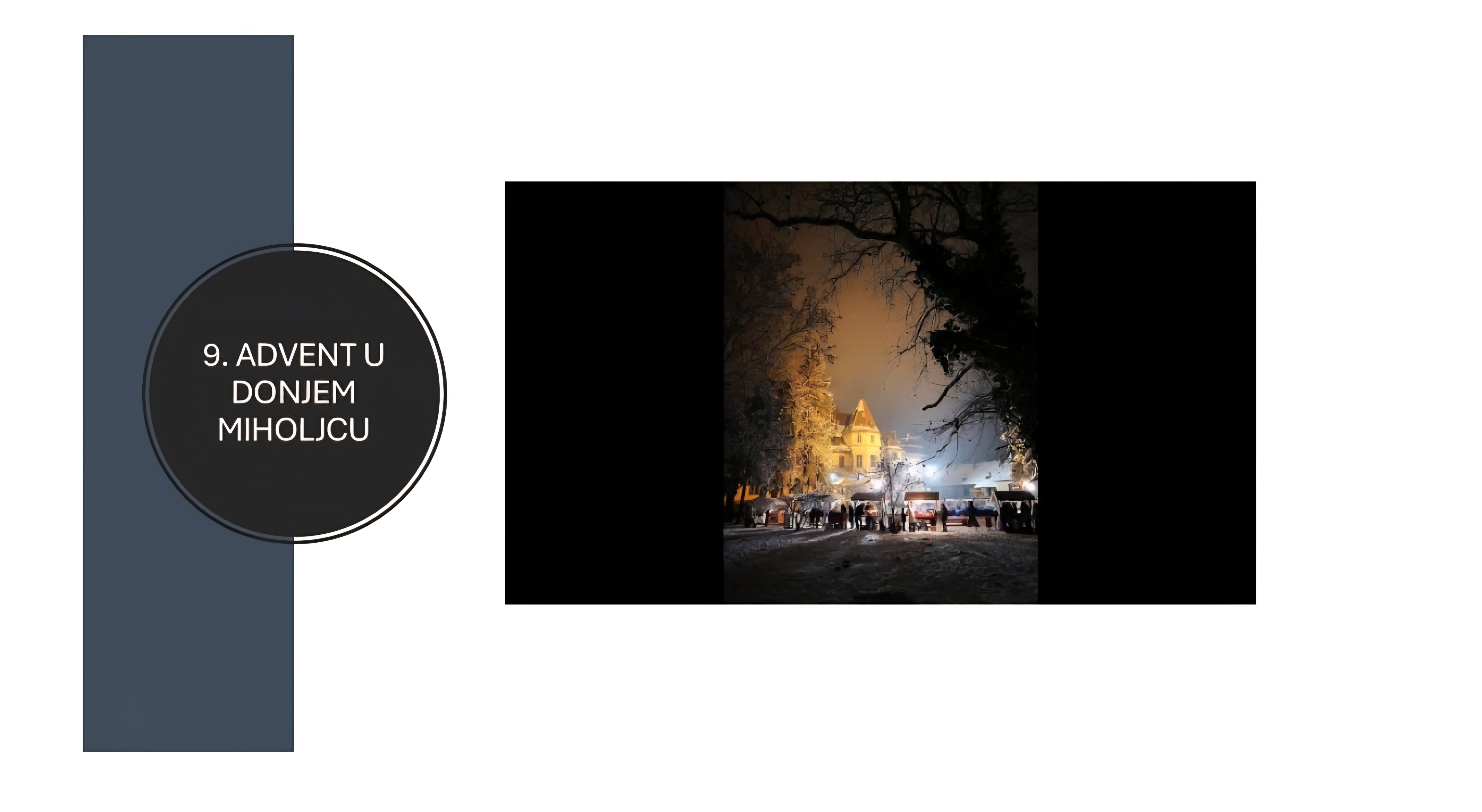 Poziv izlagačima za sudjelovanje na 9. Adventu u Donjem Miholjcu/Božićnom sajmu