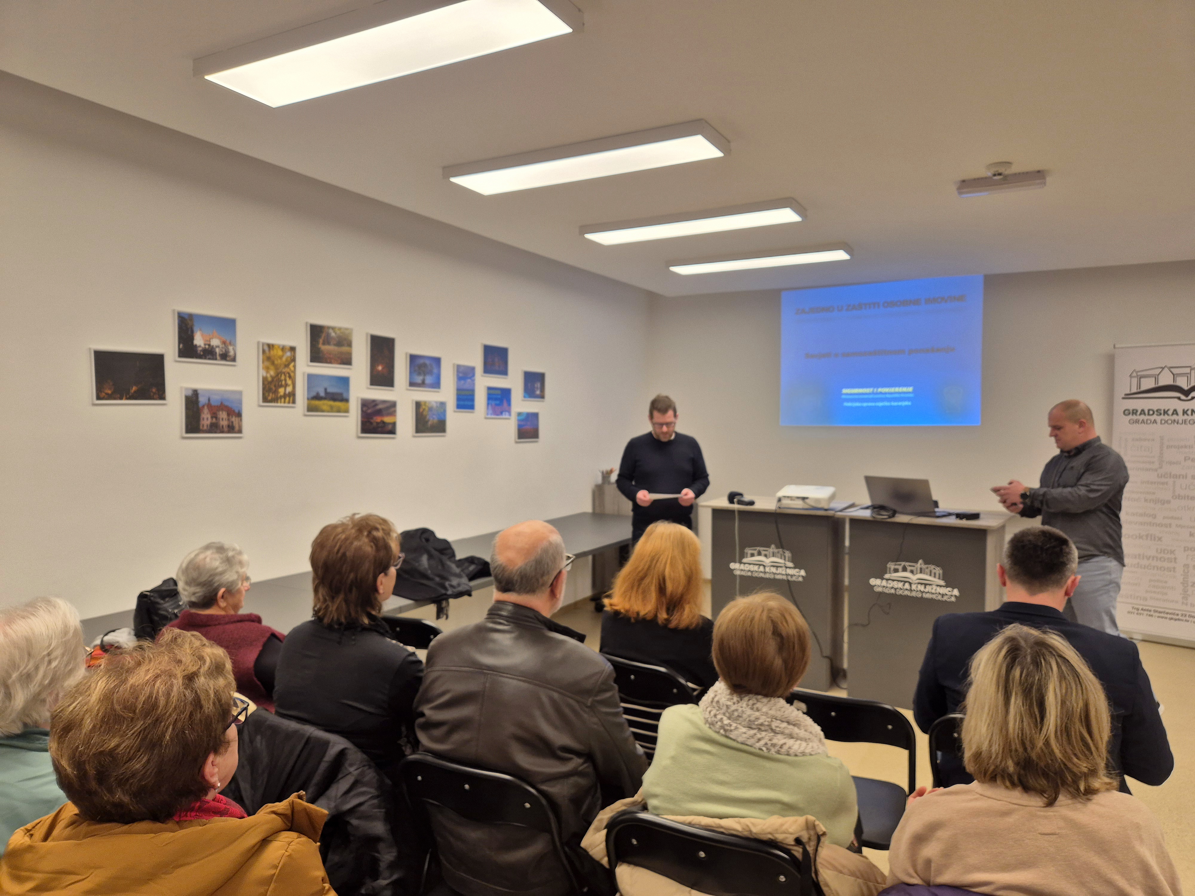 „Zajedno u zaštiti osobne imovine“ – edukativno predavanje o prevenciji prijevara u Donjem Miholjcu