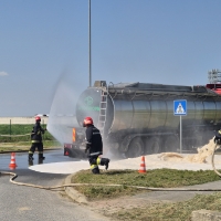 Vježba civilne zaštite u Donjem Miholjcu: simuliran akcident s opasnim tvarima